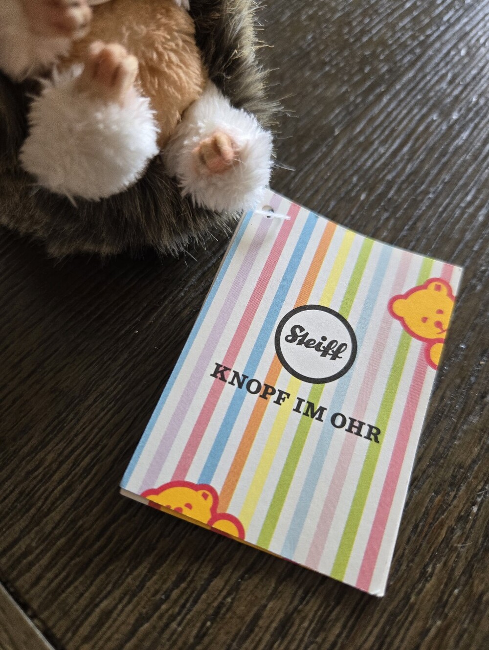Steiff Baby Hedgehog Joggi - Picture 4 of 5
